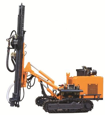 25m Depth Diesel Power Hydraulic Crawler Drilling Machine
