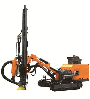 25m Depth Diesel Power Hydraulic Crawler Drilling Machine