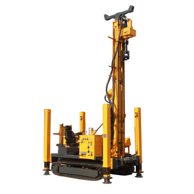 Hudraulic 300m DTH Drilling Rig Machine For Water Well