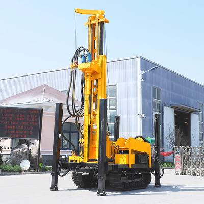 200m HWZ Hydraulic Crawler DTH Drilling Rig Machine